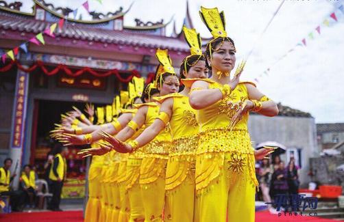 东庠有妈祖 欹头驱魔怪